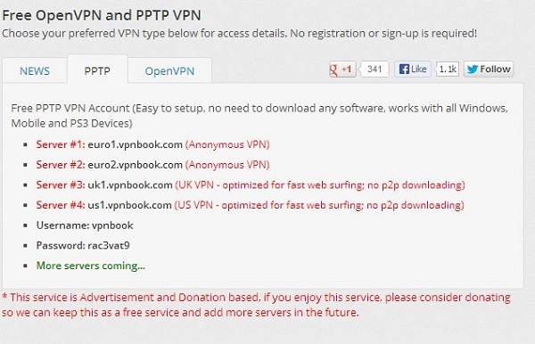 Vpnbook proxy