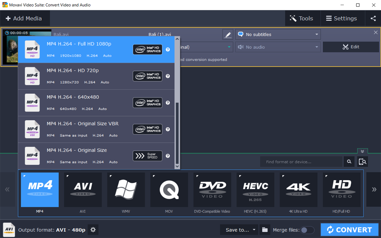 Uninstall movavi video converter