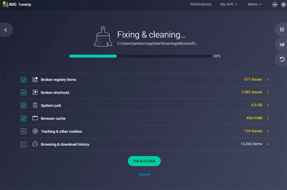 avg cleaner download