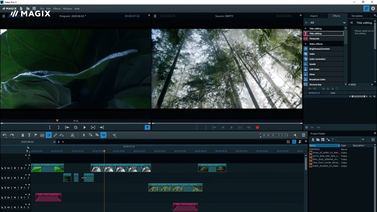 Video pro x11 magix