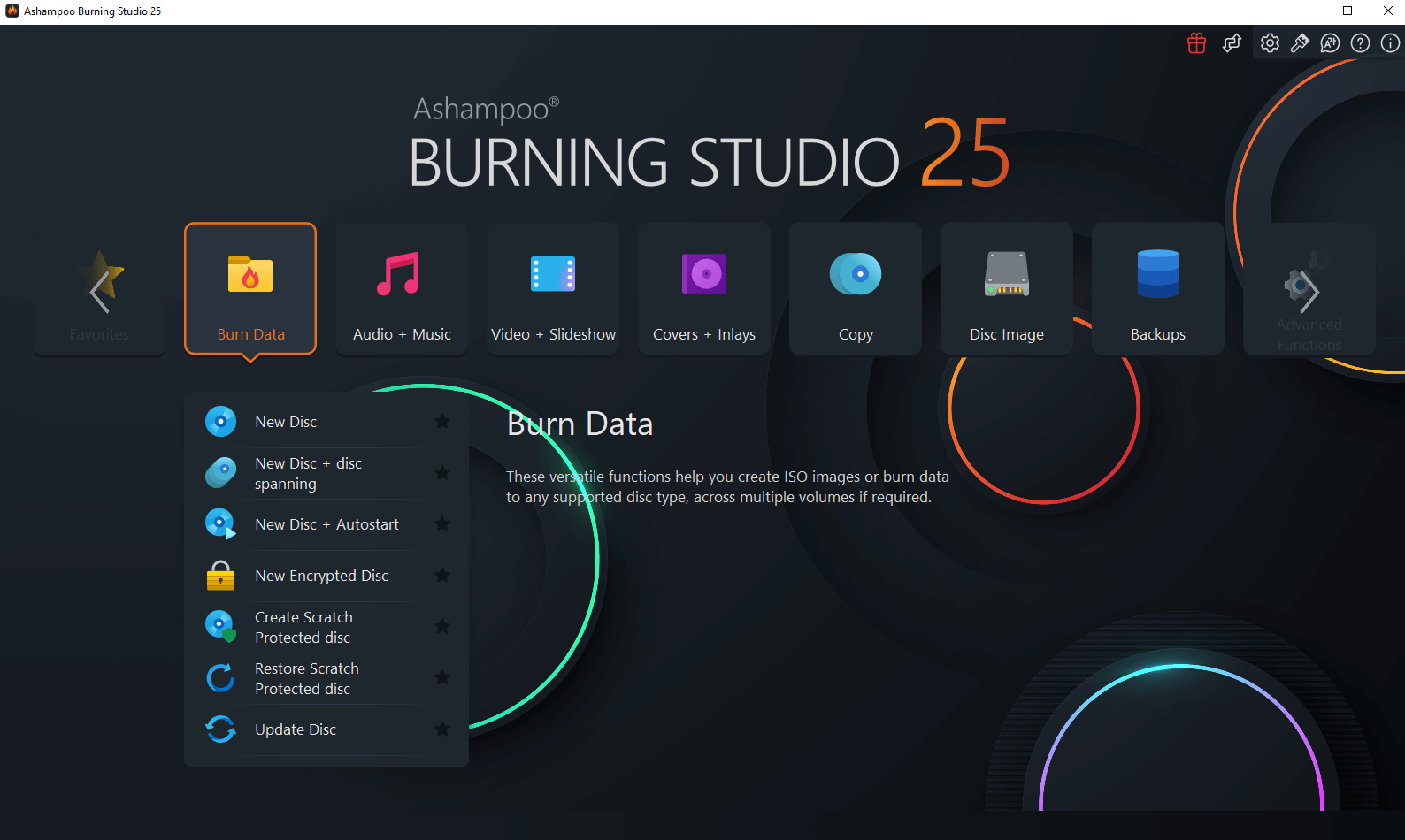 How to use ashampoo burning studio