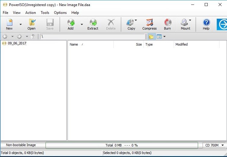 How to use poweriso to create bootable usb