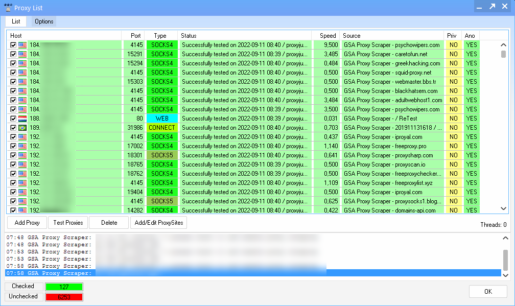 Gsa proxy scraper crack