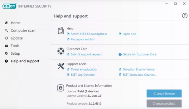 Eset online scanner removal